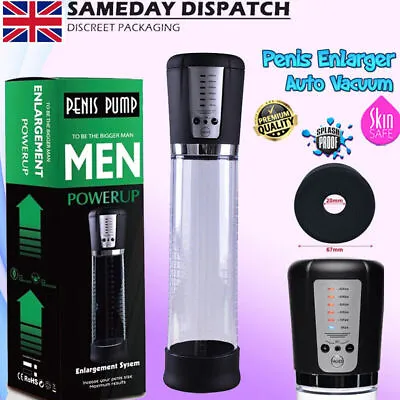 7.9'' Electric Automatic Penis Vacuum Pump Enlarger Male Extender Enlargement AU • $39.99
