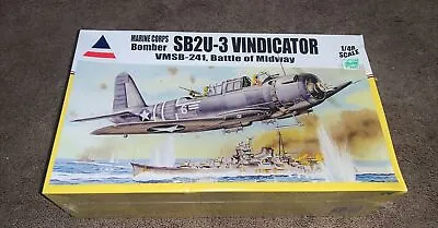 ACCURATE MINIATURES 1/48  BOMBER SB2U-3 VINDICATOR VMSB-241 MIDWAY Model Kit • $38.50