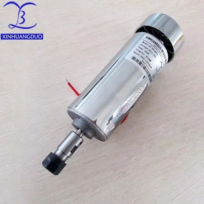 500W DC Spindle Motor ER11 52mmdiameter 48V CNC Carving Milling Air Cooled Motor • $65.51