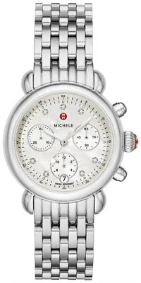 NEW Michele CSX 36 Diamond MOP Dial MWW03C000516 Ladies 36mm Watch • $599