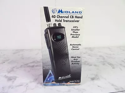 Midland 40 Channel CB Transceiver 40 Channel 7-Watt Model 75-785 | Open Box • $22.08