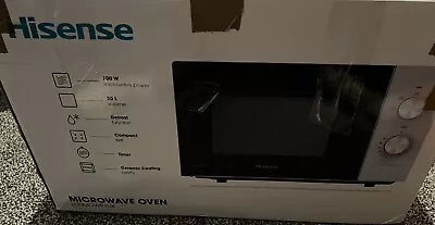 Microwave Hicense H20MOWS4UK Type MO20XYZ MICROWAVE OVEN 700W 20L WHITE • £57.99