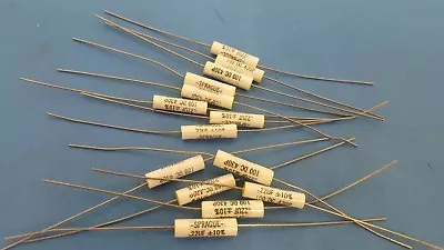 METALIZED POLYESTER FILM CAPACITOR 0.22UF 100V 10% Vishay AXIAL 10 Pcs • $14