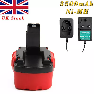 £18.89 • Buy For Bosch 14.4V Battery/Charger 3500mAh BAT038 BAT040 BAT140 2607335533 PSR1440