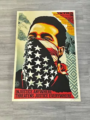 Shepard Fairey Obey American Rage Signed Poster Print (24x36) • £9.64