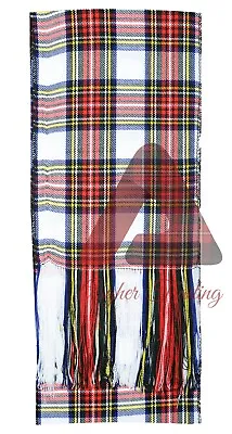 Scottish Handmade Tartan Sash For Women - Size 90 Inches X 12 Inches 50 + Colors • £13.50