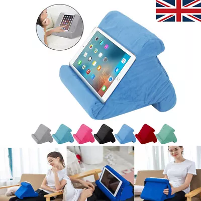 IPad Laptop Holder Tablet Multi-Angle Soft Pillow Lap Stand Phone Cushion UK • £9.95