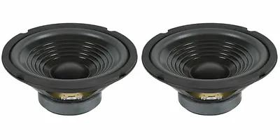 NEW (2) 8  Woofer Speakers.8 Ohm PAIR.Stereo Sound Replacements.eight Inch Audio • $69