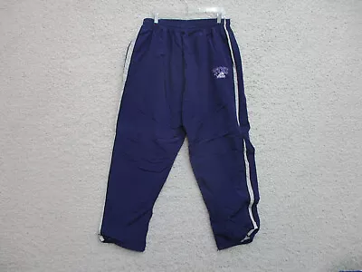 VINTAGE Gear For Sports TCU Horned Frogs Pants Extra Large Purple Ankle Zip Mens • $10.20