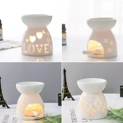 NEW Ceramic Tealight Candle Holder Essential Wax Melt Warme Oil Burner • £2.41