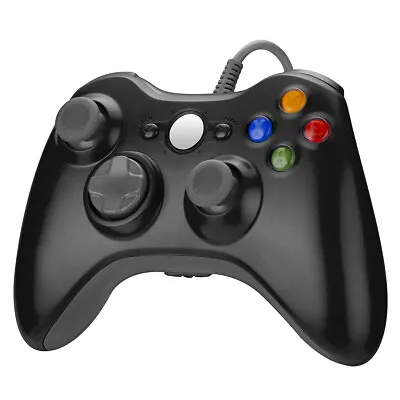 Wired Wireless Game Controller Gamepad For Microsoft XBOX 360 & PC WIN 7 8 10 • $15.99