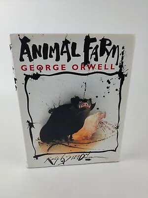 George Orwell Animal Farm Illustrated By Ralph Steadman 1995 UK Secker& Warburg • £24.95