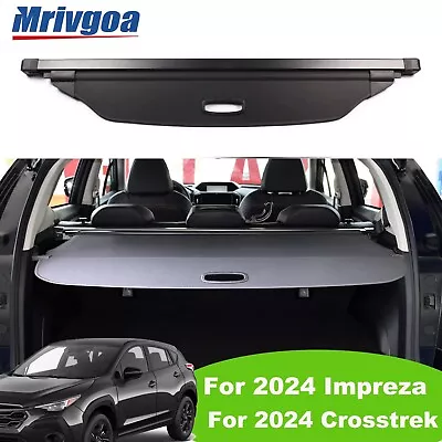 Retractable Cargo Cover For 18-24 Subaru Crosstrek Impreza Rear Trunk Security • $59.99