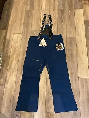 SPYDER MENS DARE GTX Pants Ski Snowboard New SIZE XXL Blue  Gore-Tes • $110.49