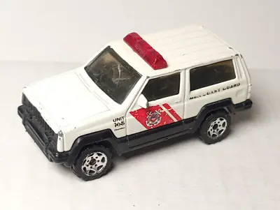 Matchbox Loose Jeep Cherokee Coast Guard White • $12
