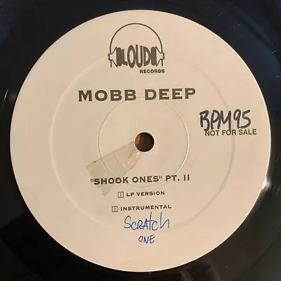 MOBB DEEP Shook Ones Pt. II 12'' On Loud Promo • $34.99