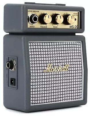 Marshall MS-2C 1-watt Battery-powered Micro Amp - Classic (2-pack) Bundle • $98