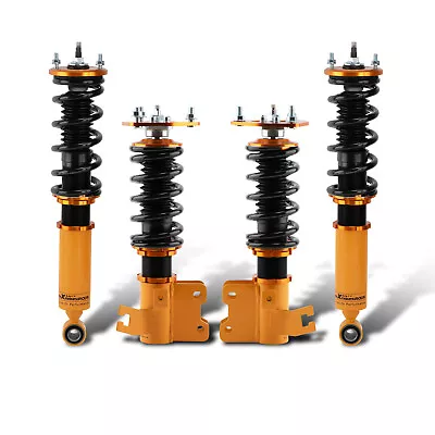 24 Way Adjustable Damper Coilovers Lowering Kit For Nissan S13 240SX 89-94 • $266