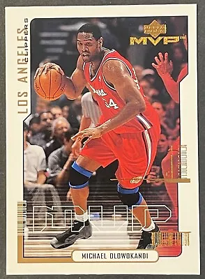 2000-01 Upper Deck MVP Clippers Basketball Card #71 Michael Olowokandi • $0.99