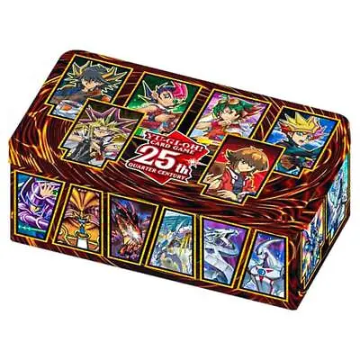 Yu-Gi-Oh! 25th Anniversary Tin Duelling Heroes New & Sealed • £17.99