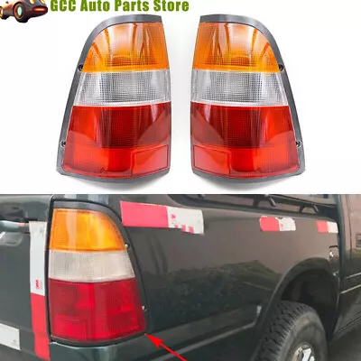 2x Tail Lights Brake Lamp Amber For 1997-03 Holden Rodeo Ute TF R7 R9 Clear L+R • $54