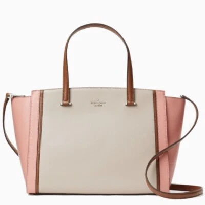 $250 • Buy KATE SPADE Patterson Drive Colorblock Geraldine Warm Beige Multi WKRU6617