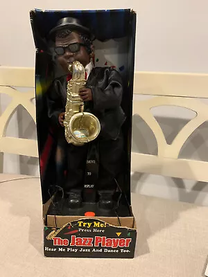 Jazz Player Vintage Music & Dancing 16 Doll. New W/ Battery Cover Tape To Close • $16.50