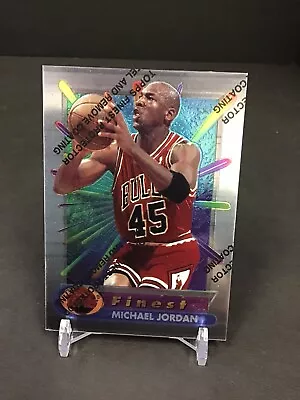 Michael Jordan 1994-95 Topps Finest Basketball #331 With Coating Bulls Hof  • $60