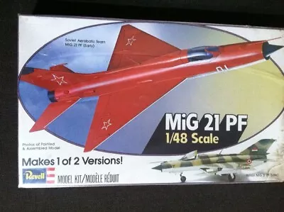 Revell 1/48 4401 H-237 Mikoyan-Gurevich Mig 21PF Russian Syrian Sealed Model • $45