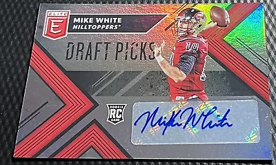 2018 Panini Elite DP Mike White Cowboys Dolphins Rookie Auto #272 - Hilltoppers • $15