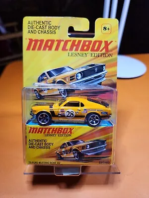 Matchbox 2010 Lesney Edition '70 Ford Mustang Boss 302 Orange  • $20