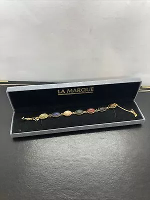 Vintage La Marque Scarab 7” Bracelet 1950’s • $56.25