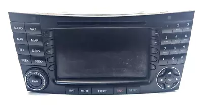 2004-2008 Mercedes Benz E320 Navigation Screen RADIO AM/FM CD Disc Player • $177.66