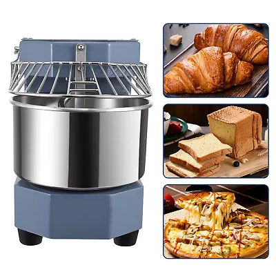 8QT 450W 110V Commercial Dough Food Mixer For Bakery Pizzeria Stainless Steel • $489.99