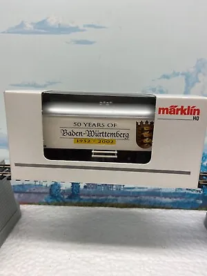 Ho Marklin ~ New  Original Box ~ #2159e 50 Years Of Baden Murttemberg 1952-2002 • $18