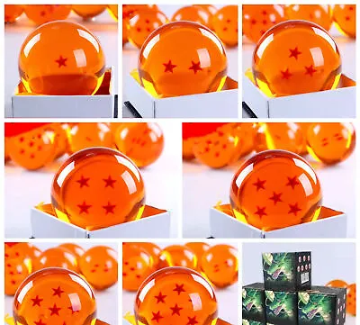 76mm 1/7pcs Stars Dragon Ball Z Crystal Balls Collection In Box Set Toys Gift • $22.99