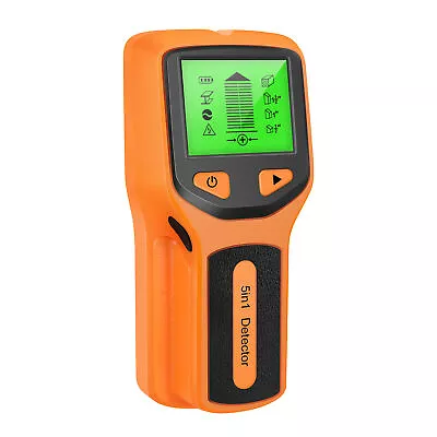 Stud Finder Wall Scanner - 5 In 1 Electronic Stud Detector With LCD Metal G6P8 • £14.99