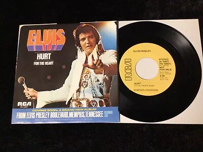 Elvis Presley 45 Promo Pb-10601 Hurt/for The Heart Nm/nm • $9.95