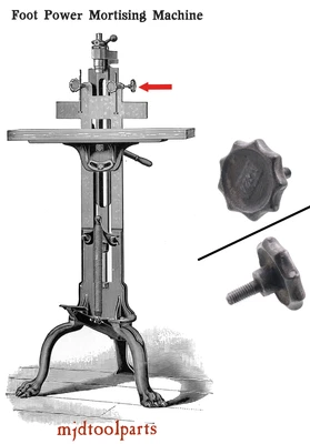 $64.50 • Buy Orig. Hold Down Guide Lock Screw For Barnes Foot Mortise Machine-mjdtoolparts