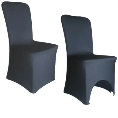 100 Spandex Wedding Dining Room Chair Covers Slip SEAT Cover Stretch Removable • £2.29