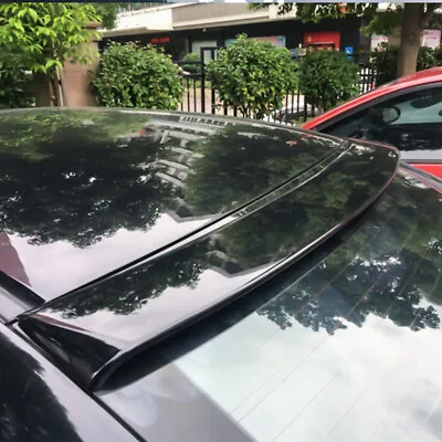 $42.99 • Buy For 96-98 Honda Civic 4DR Black Tinted Rear Window Visor Roof Vent Spoiler Wing