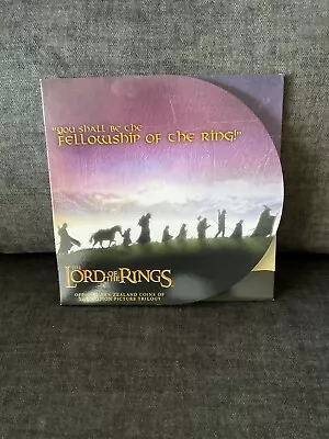 NZ 2003 THE FELLOWSHIP OF THE RING 9x50 CENTS LOTR UNCIRCULATED COIN SET. RARE • £37.50