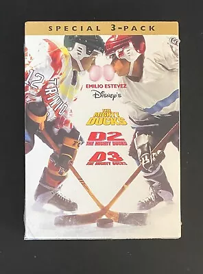 The Mighty Ducks DVD Box Set (DVD 3 Discs) Mighty Ducks D2 D3 Brand New • $18