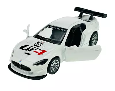 MSZ Maserati Gran Turismo MC GT4 WHITE 1:43 DIE CAST METAL MODEL NEW IN BOX • $10.90