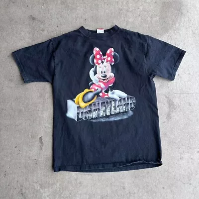 2000s Y2k Vintage Disney Mickey Inc Minnie Mouse Disneyland California T-shirt M • $16.99