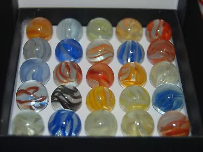 Collector Box Vitro Agate  Caged Catseye Marbles Keepers Box DT- 57 • $14.95
