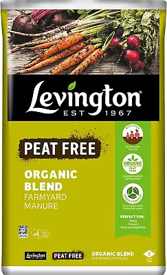 Levington Farm Yard Manure Organic Blend 50L • £16.22