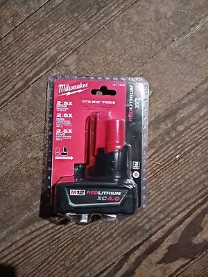 Milwaukee M12 Battery 4.0 • $45