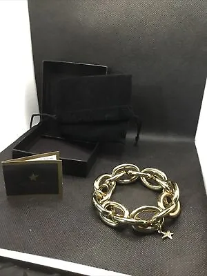 Melissa Gorga Gold Tone Classic Chain Stretch Bracelet  • $17.97