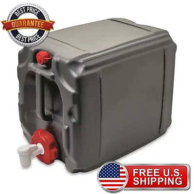 5 Gallon Reliance Aqua-Stack Camping Water Container Jug Storage Hideaway Spigot • $44.97